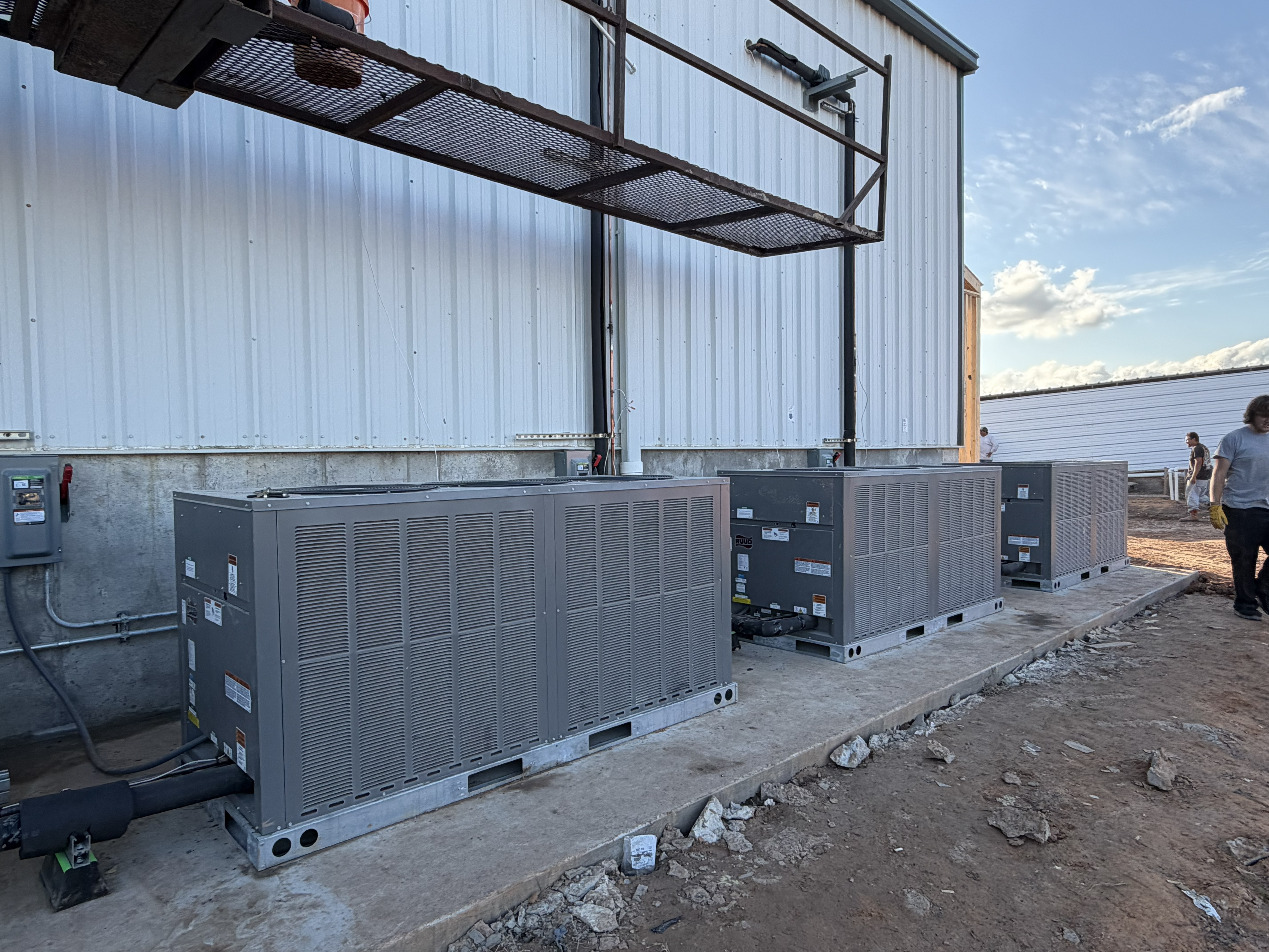 Food plant HVAC system