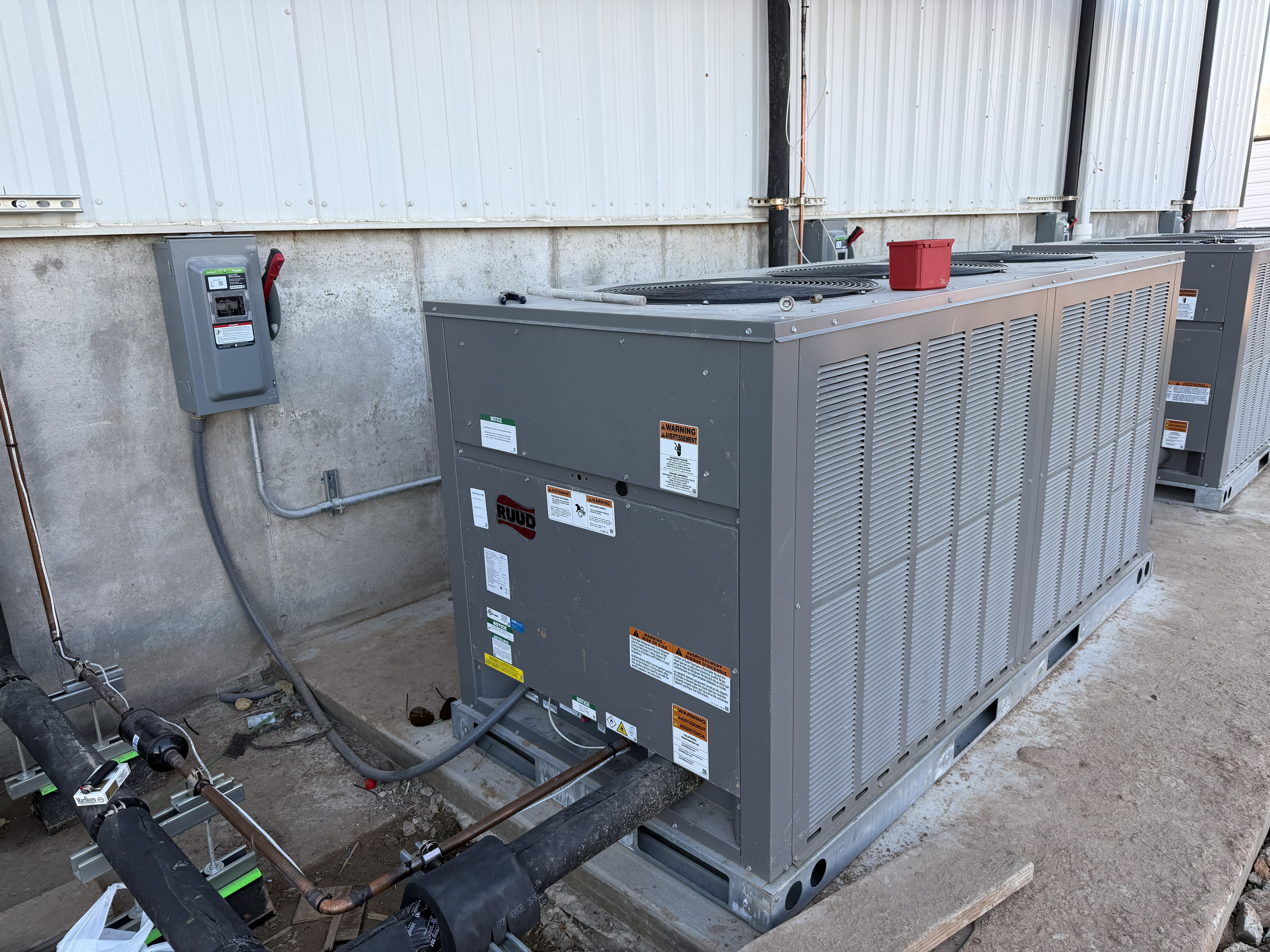 Commercial HVAC duct system